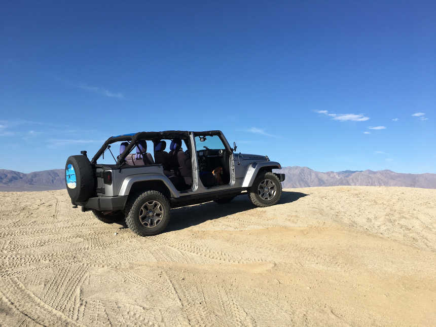 Offroading with The Jeep