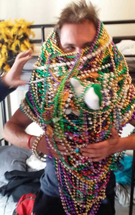 Beads up to Head